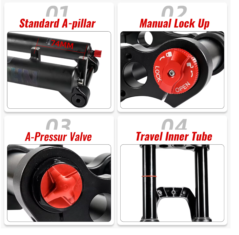Dual Crown Downhill Forks