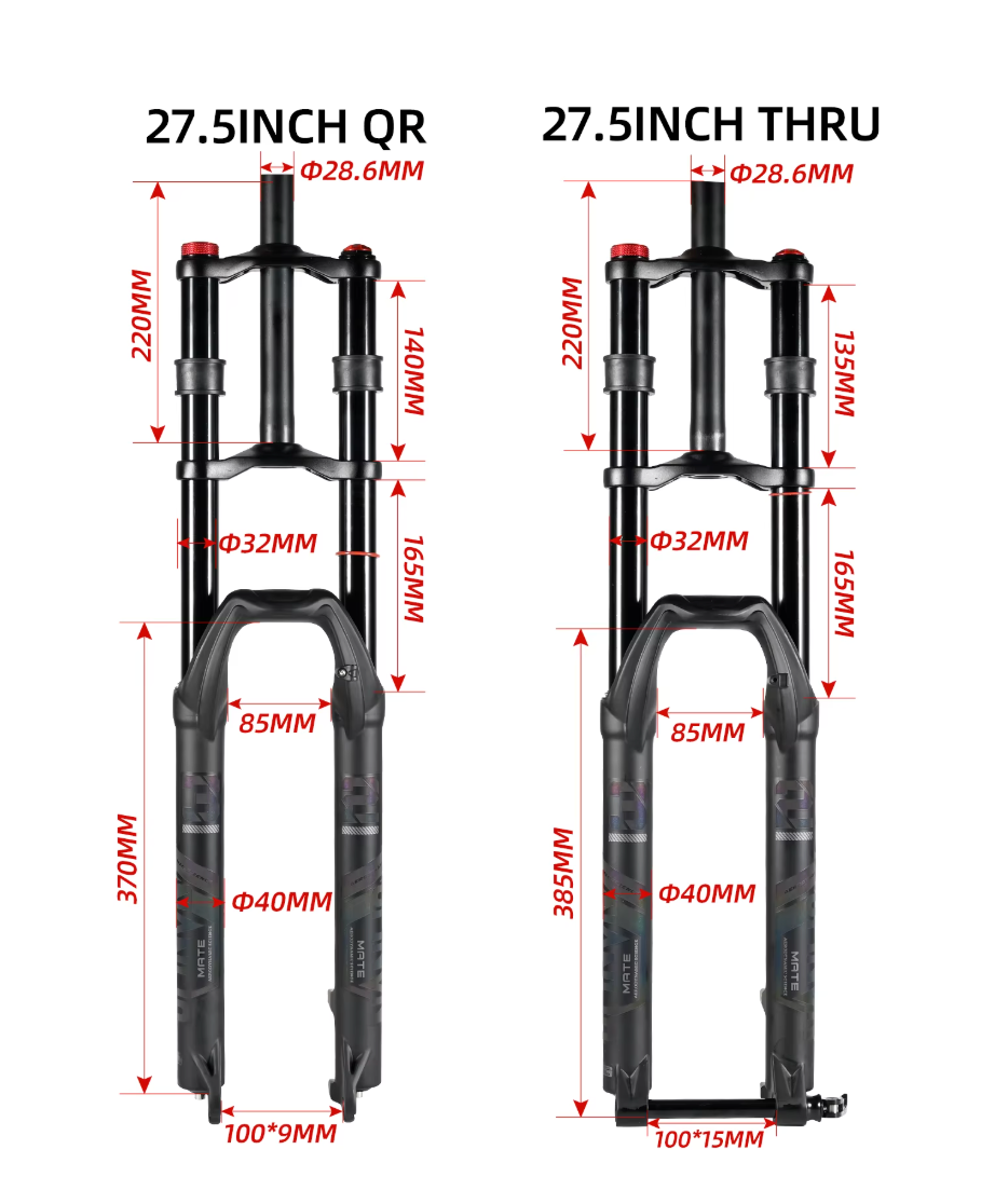 Dual Crown Downhill Forks