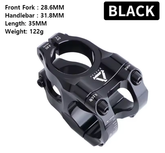 CNC MTB Stem 31.8mm (Compatible with Surron Style Handlebars)