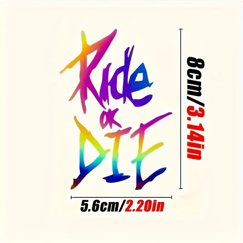 Ride or Die Sticker